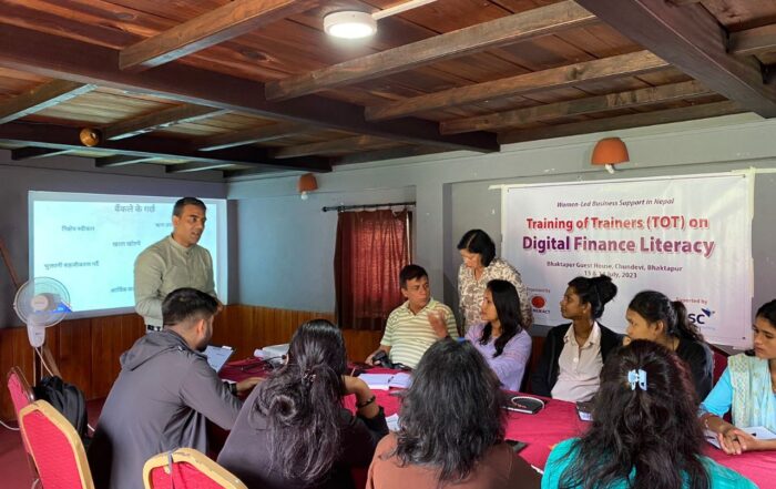 Comprehensive Training of Trainers (ToT) program on Digital Financial Literacy - Organized by Women Act Nepal
